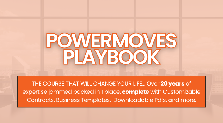 Online Course: POWER MOVES PLAYBOOK