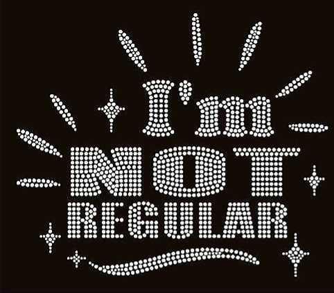 I'm not Regular Bling T-shirt