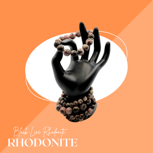 Black Line Rhodonite