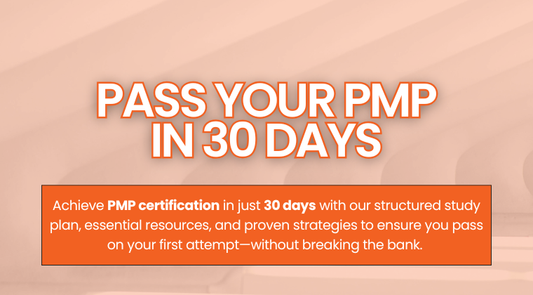 Online Course: PASS YOUR PMP IN 30 DAYS