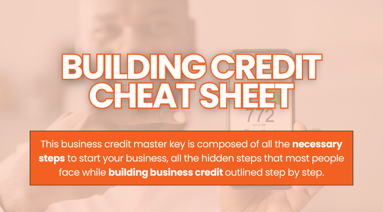 Online Course: Bulding Credit Cheat sheet