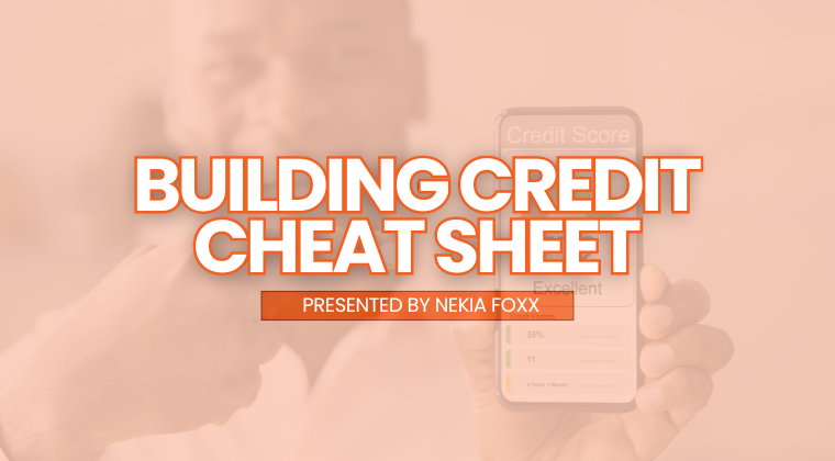 Online Course: Bulding Credit Cheat sheet