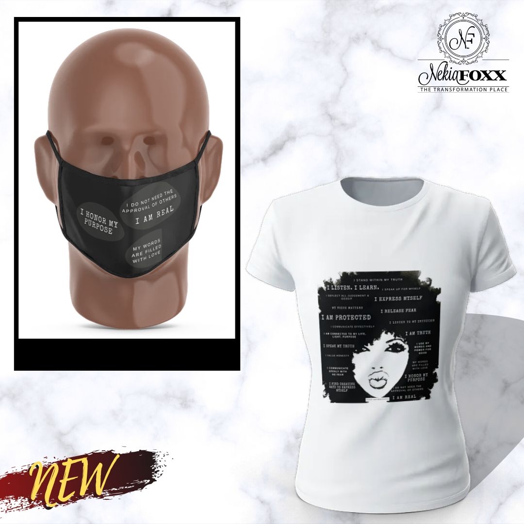 Affirmation Combo (T-shirt + Cloth Face Mask)