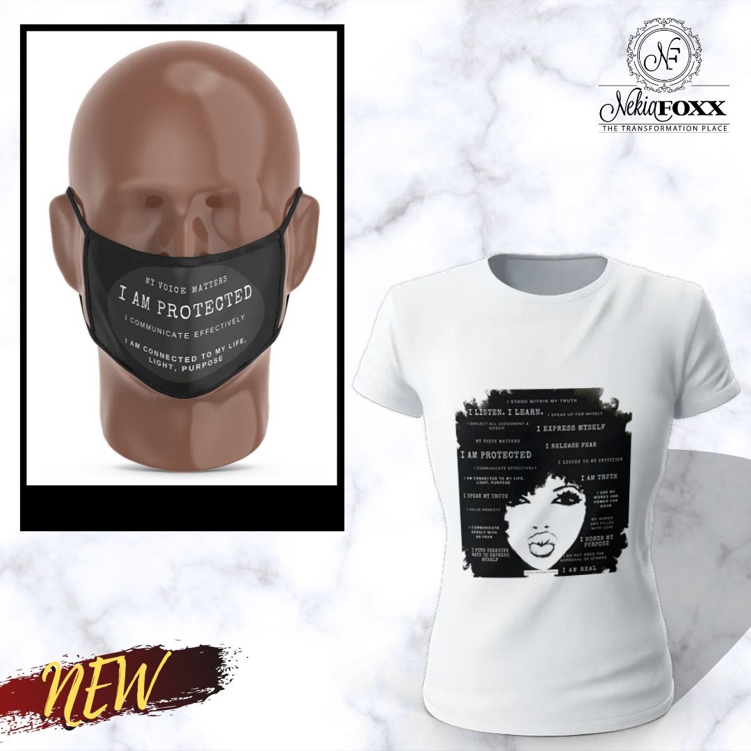 Affirmation Combo (T-shirt + Cloth Face Mask)