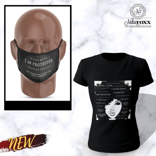 Affirmation Combo (T-shirt + Cloth Face Mask)