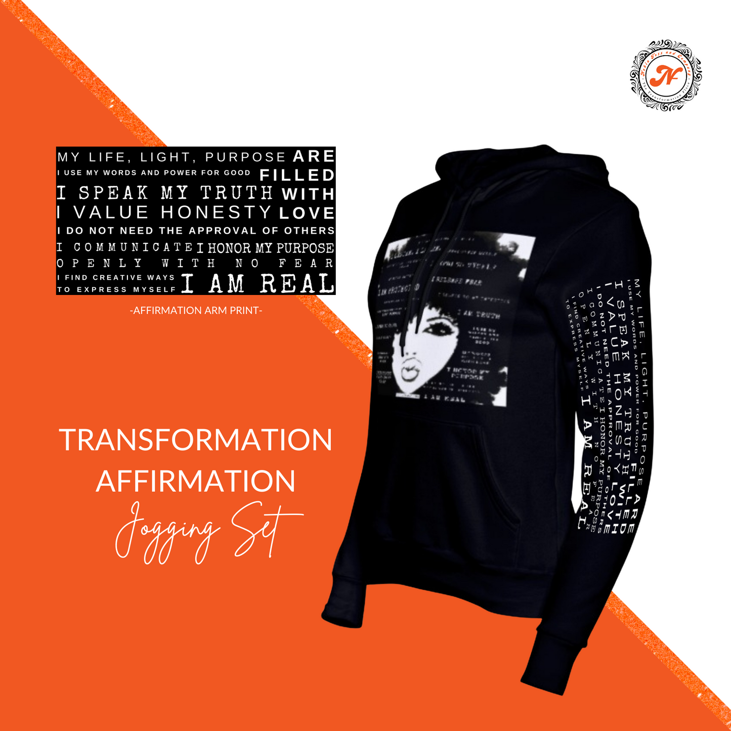 Transformation Affirmations Jogging Set