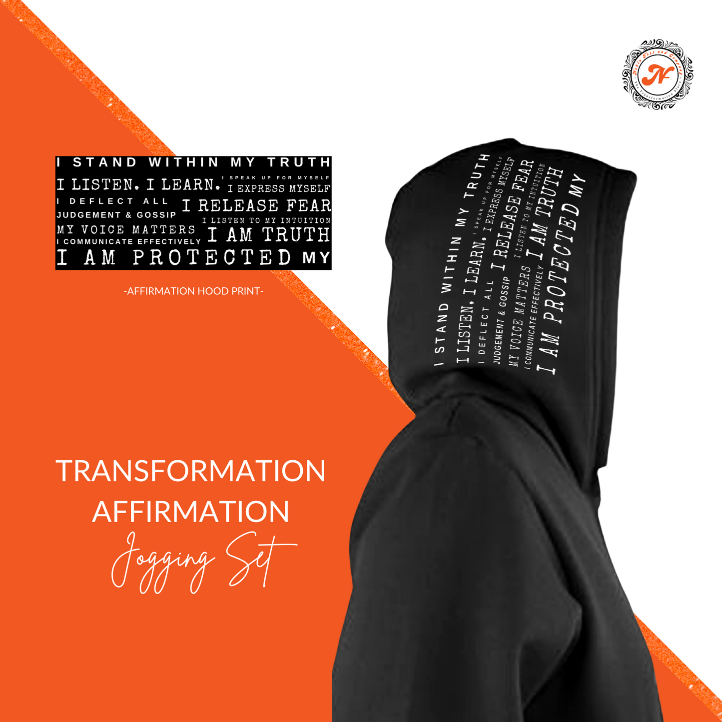 Transformation Affirmations Jogging Set