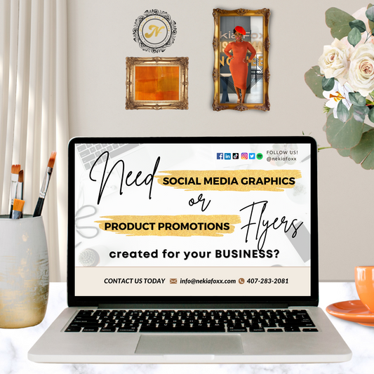 Social Media Graphics and/or Product Promotion Flyers