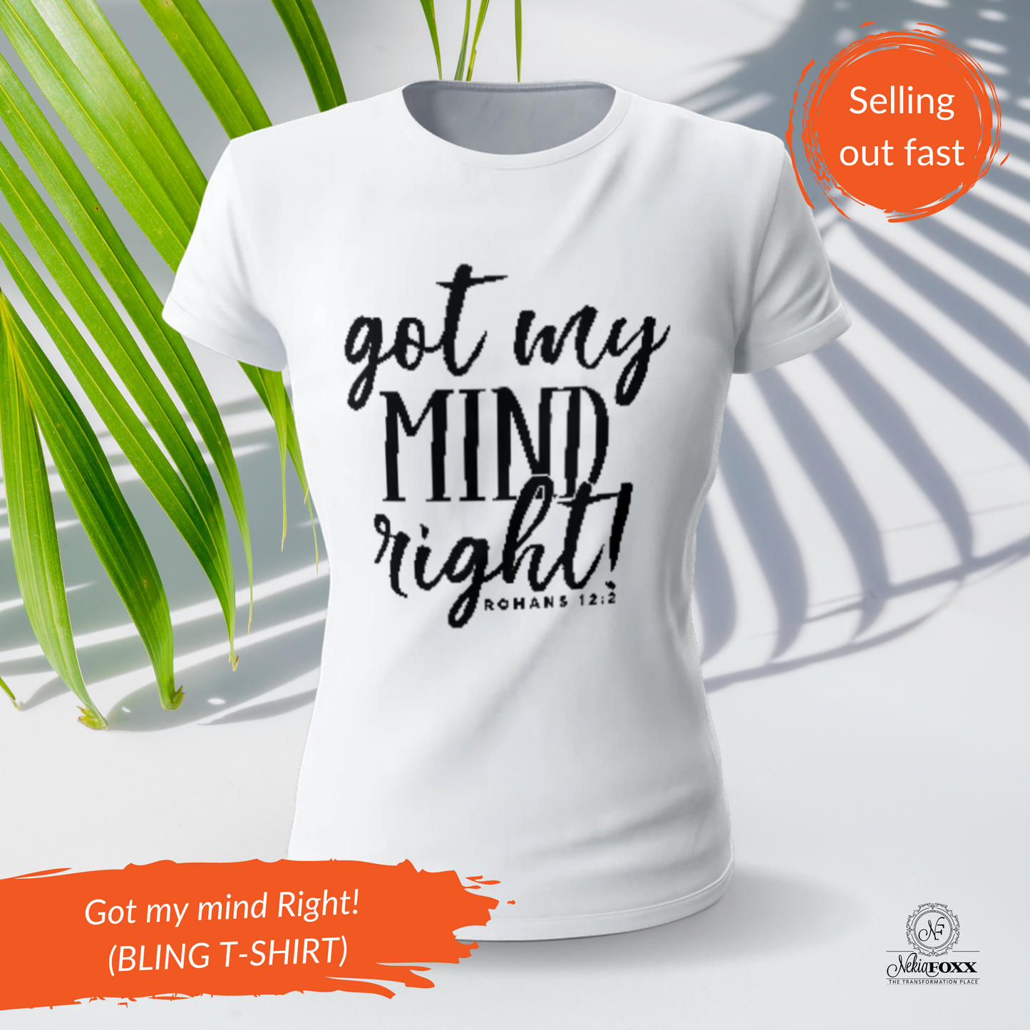 Got my mind Right Bling T-shirt