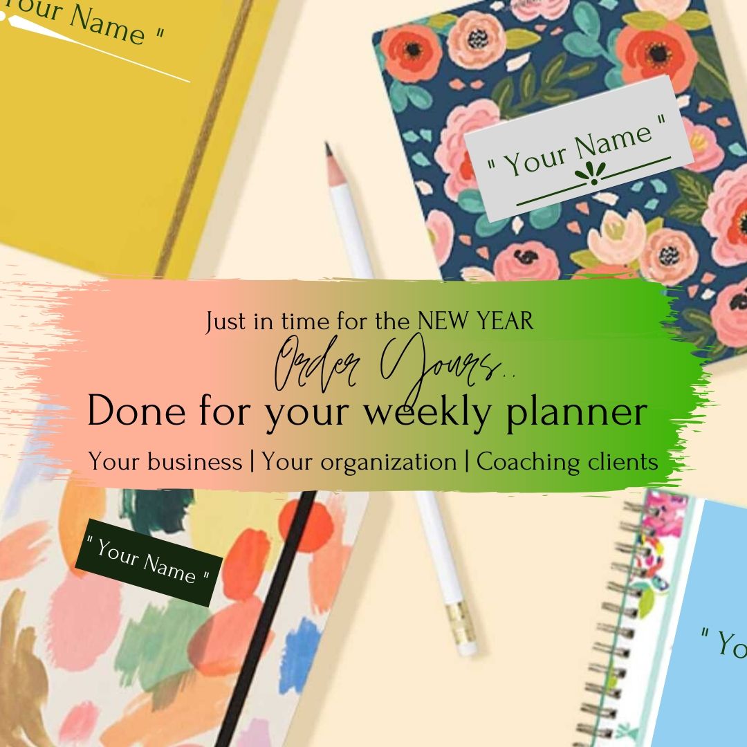 DONE FOR YOU CUSTOM PLANNER